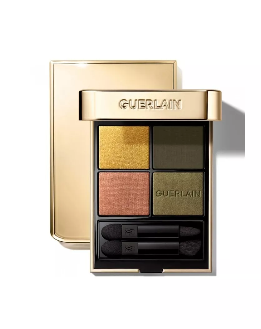 Guerlain Ombres G Eyeshadow Palette Emerlad Feather 870 4 x 1, 1,5g &scaron;e&scaron;ėliai