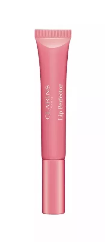 Clarins Lip Perfector Shimmer 01 Rose Shimmer 12ml lūpų blizgesys