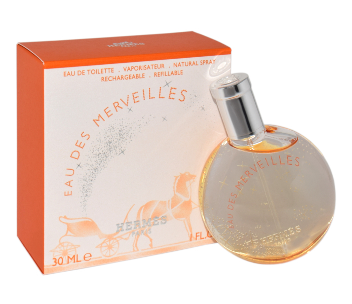 Hermes Eau Des Merveiless Edt 30ml Refillable 30ml kvepalai Moterims EDT
