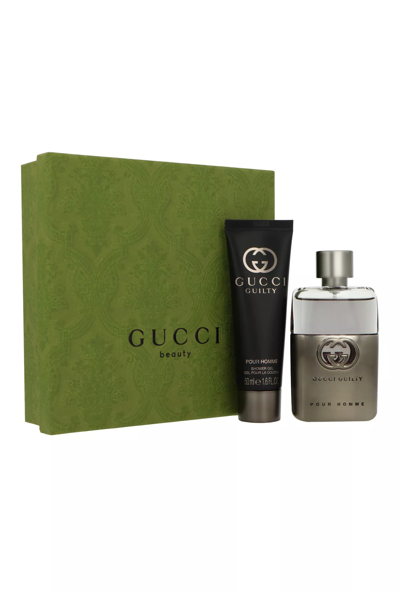 Gucci Zestaw  Guilty Pour Homme Edt 50ml + Shower Gel 50ml Kvepalai Vyrams