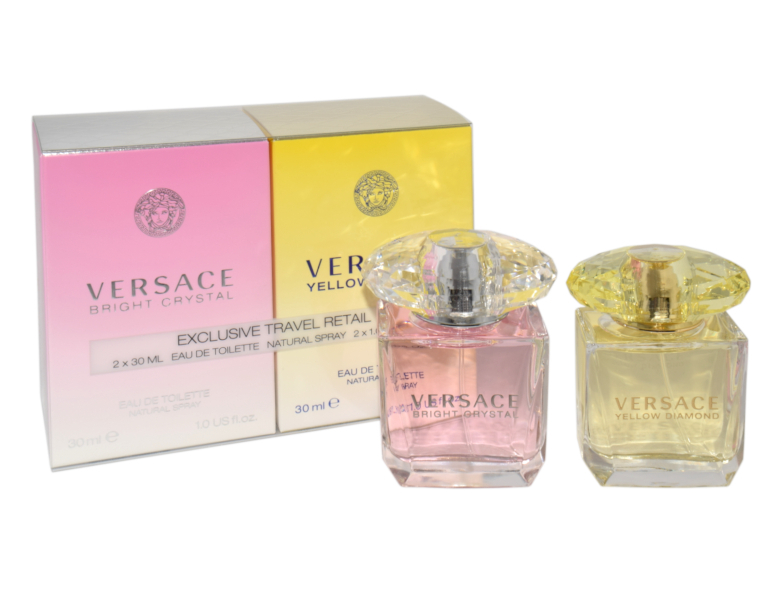 Versace Diamond 30ml Edt 30ml + Bright Crystal Edt 30ml Kvepalai Moterims Rinkinys
