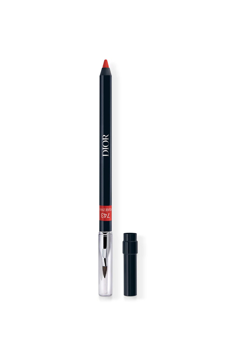 Dior Contour Lip Liner Pencil 743 Rouge Zinnia 1, 1,2g lūpų pie&scaron;tukas