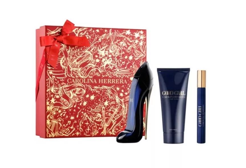 Carolina Herrera Good Girl 80ml Edp 80ml + Edp 10ml + Body Lotion 100ml Kvepalai Moterims Rinkinys