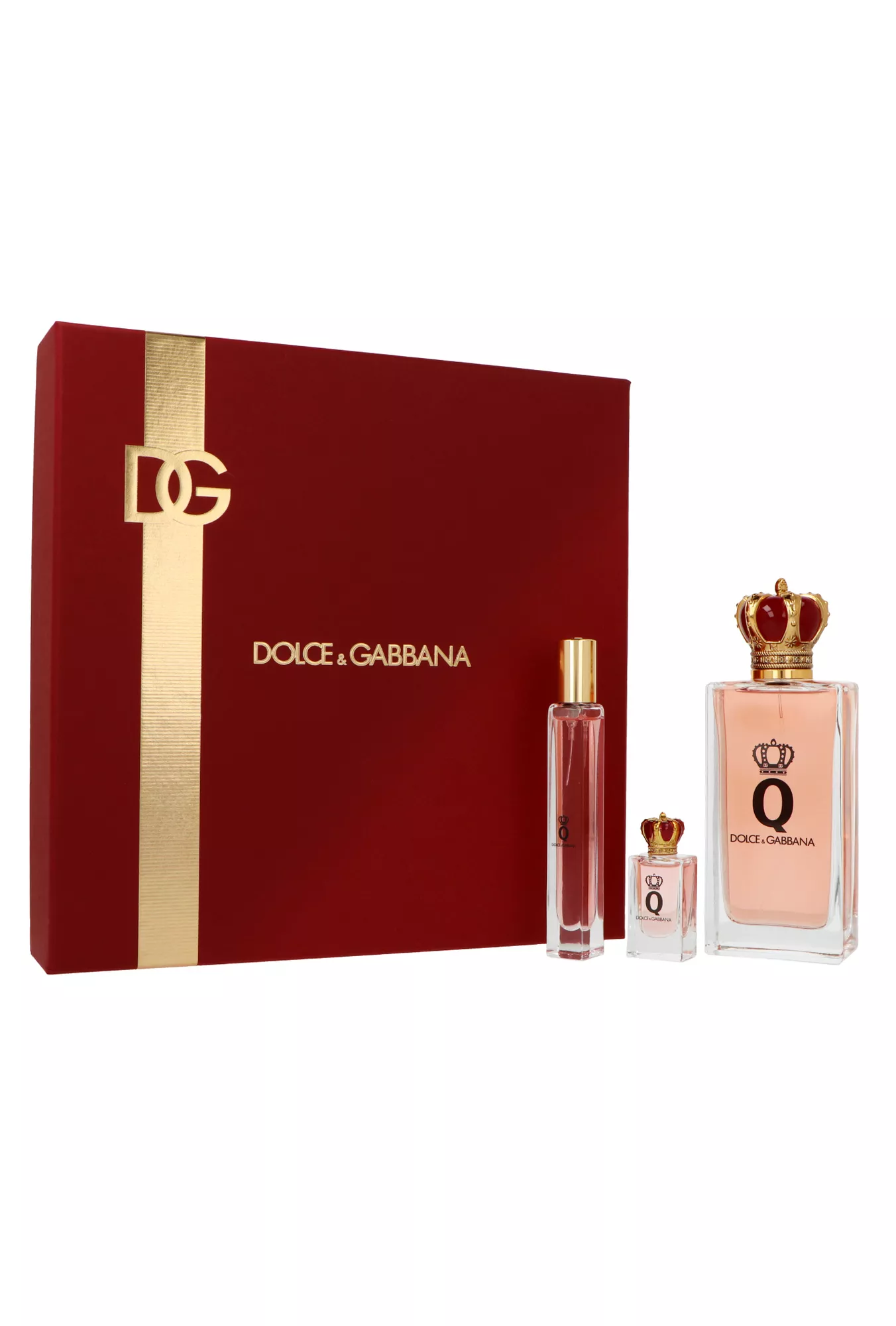 Dolce & Gabbana Q 100ml Edp 100ml + Edp 10ml + Edp 5ml Kvepalai Moterims Rinkinys
