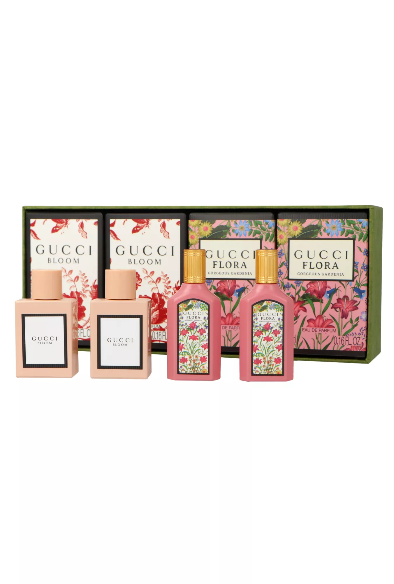 Gucci Zestaw  Miniatures: Bloom Edp 2x5ml + Flora 2x5ml 5ml Kvepalai Moterims