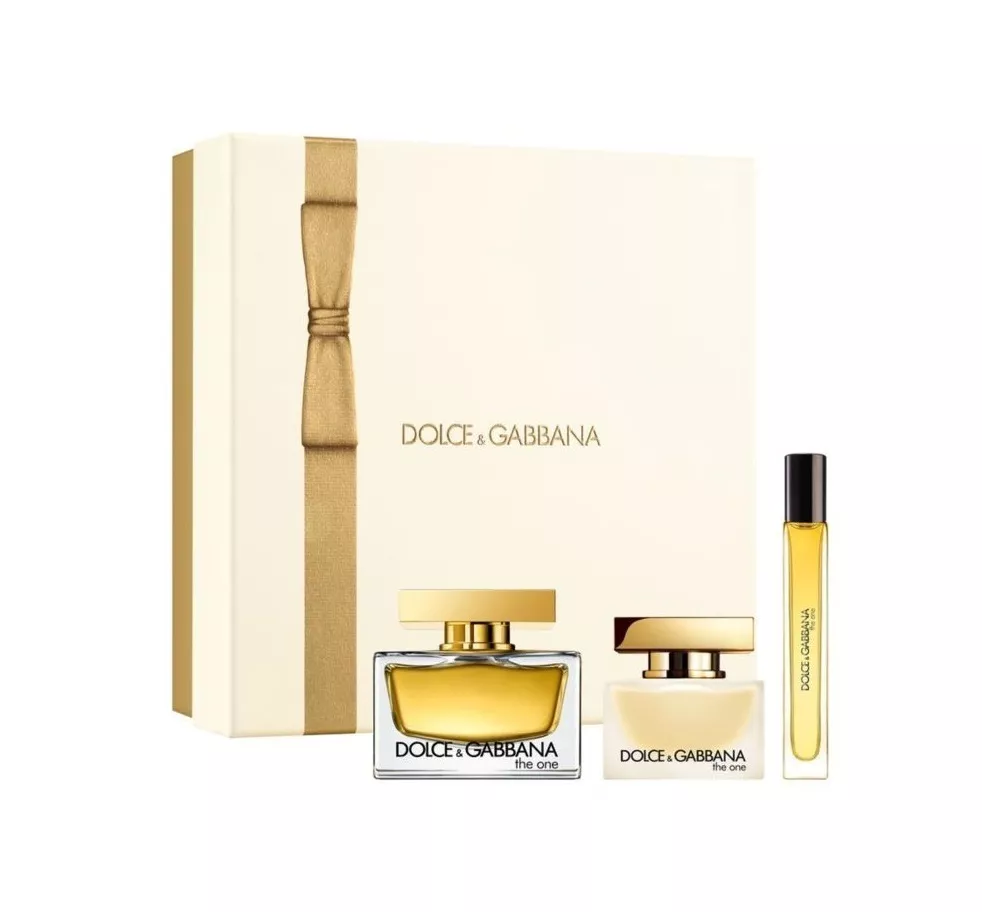 Dolce & Gabbana The One 75ml Edp 75ml + Edp 10ml + Hair Mist 30ml Kvepalai Moterims Rinkinys