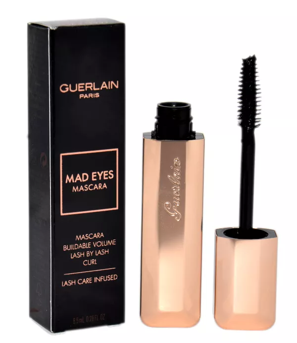 Guerlain Mad Eyes Mascara 01 Black 8, 8,5ml blakstienų tu&scaron;as