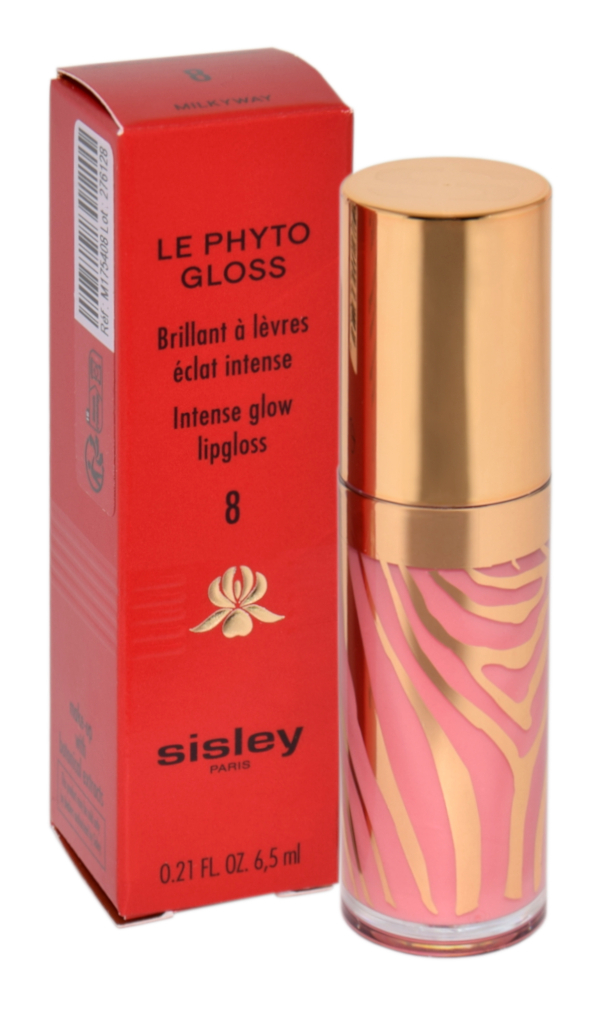 Sisley Le Phyto gloss Intense Glow Lipgloss 8 Milkyway 6, 6,5ml lūpų blizgesys Sisley Le Phyto gloss Intense Glow Lipgloss 8 Milkyway 6, 6,5ml lūpų blizgesys