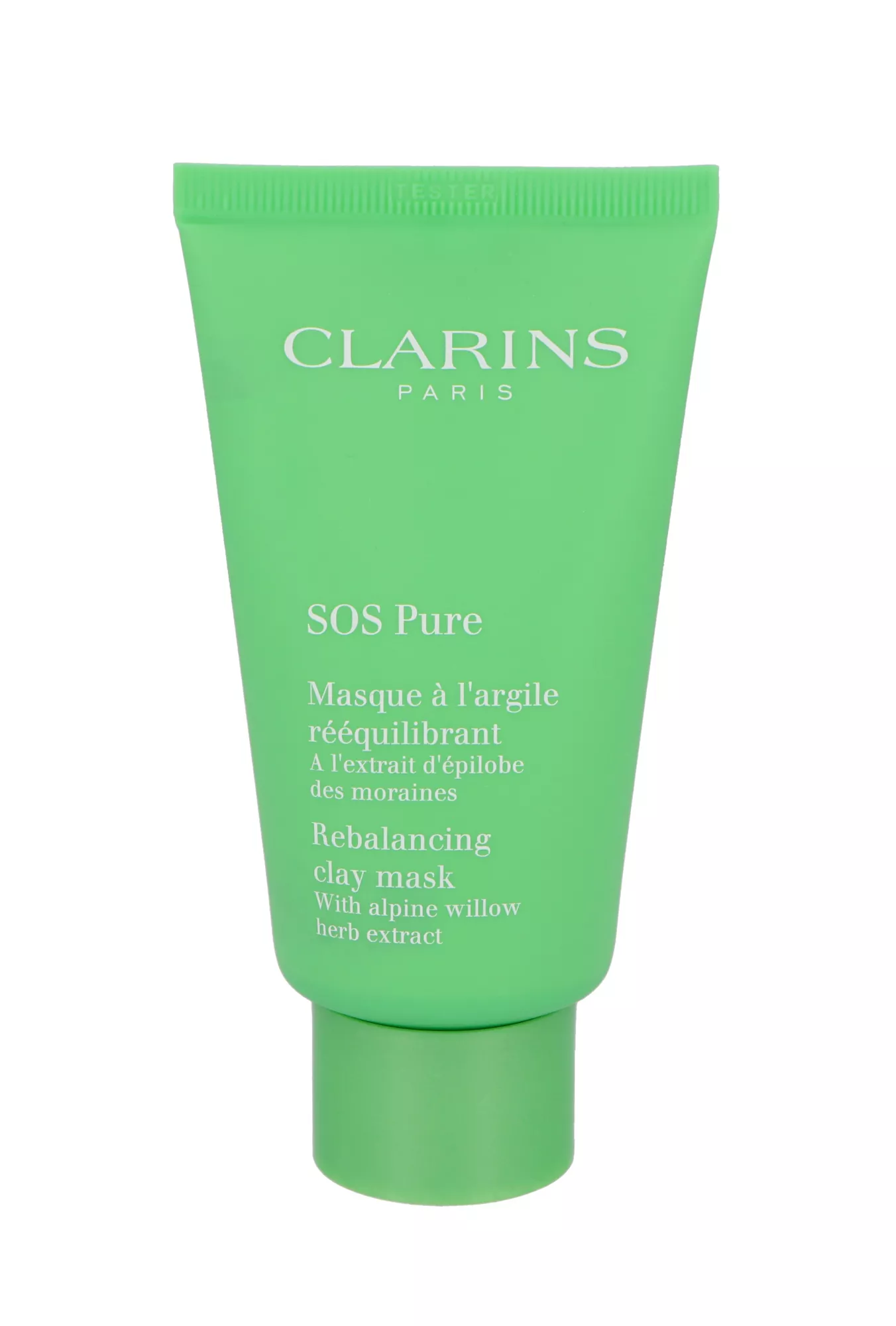 Clarins SOS Pure Rebalancing Clay Mask 75ml Moterims Testeris