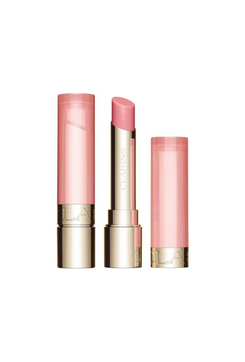 Clarins Lip Oil Balm 01 Transparent Pink 3ml lūpų blizgesys