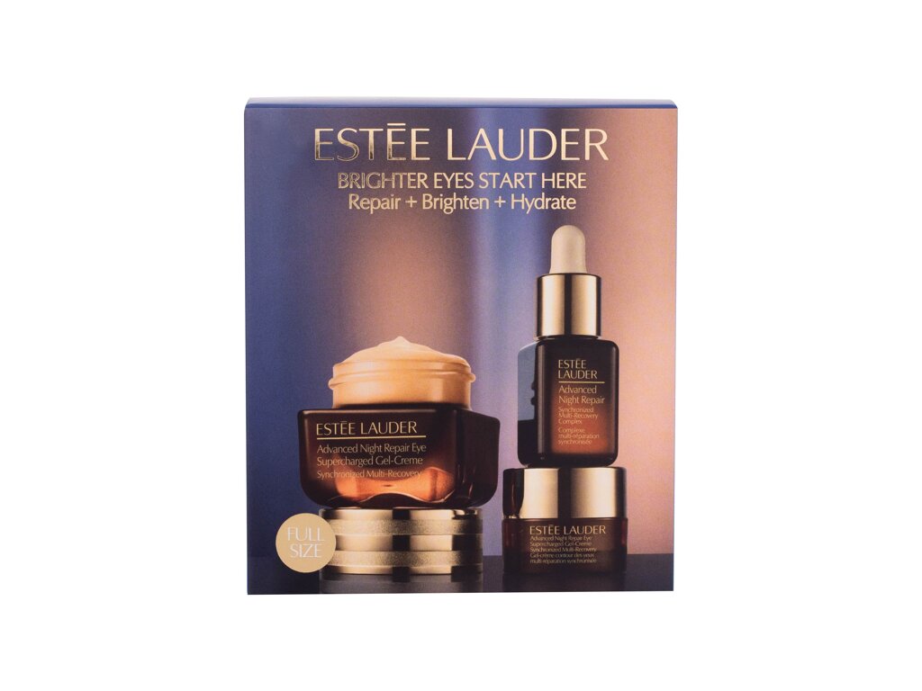 Este&eacute; Lauder Advanced Night Repair Eye Supercharged Gel-Creme 15ml Advanced Night Repair Eye Supercharged Gel-Creme 15+5 ml + Advanced Night Repair Synchronized Multi-Recovery Complex 7 ml paakių kremas Rinkinys