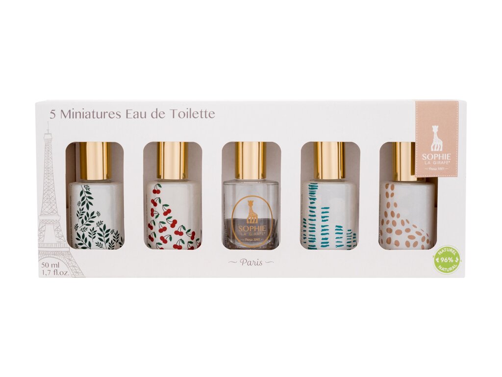 Sophie La Girafe Sophie La Girafe 10ml Edt 5 x 10 ml kvepalai Vaikams EDT Rinkinys (Pažeista pakuotė)