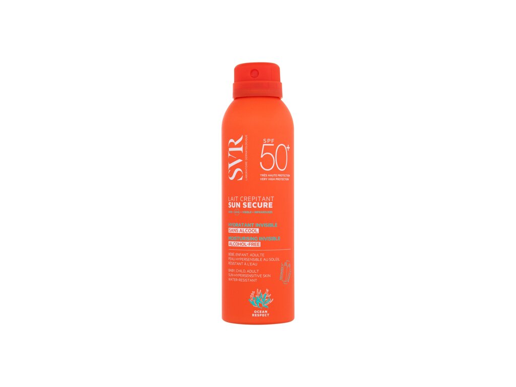 SVR Sun Secure Lait Crepitant 200ml įdegio losjonas