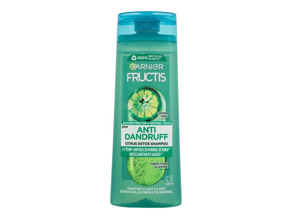 Garnier Fructis Antidandruff Citrus Detox Shampoo 250ml šampūnas