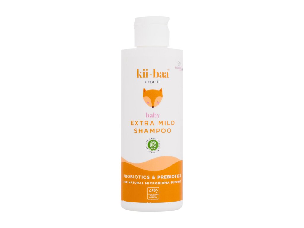 Kii-Baa Organic Baby Extra Mild Shampoo 200ml šampūnas