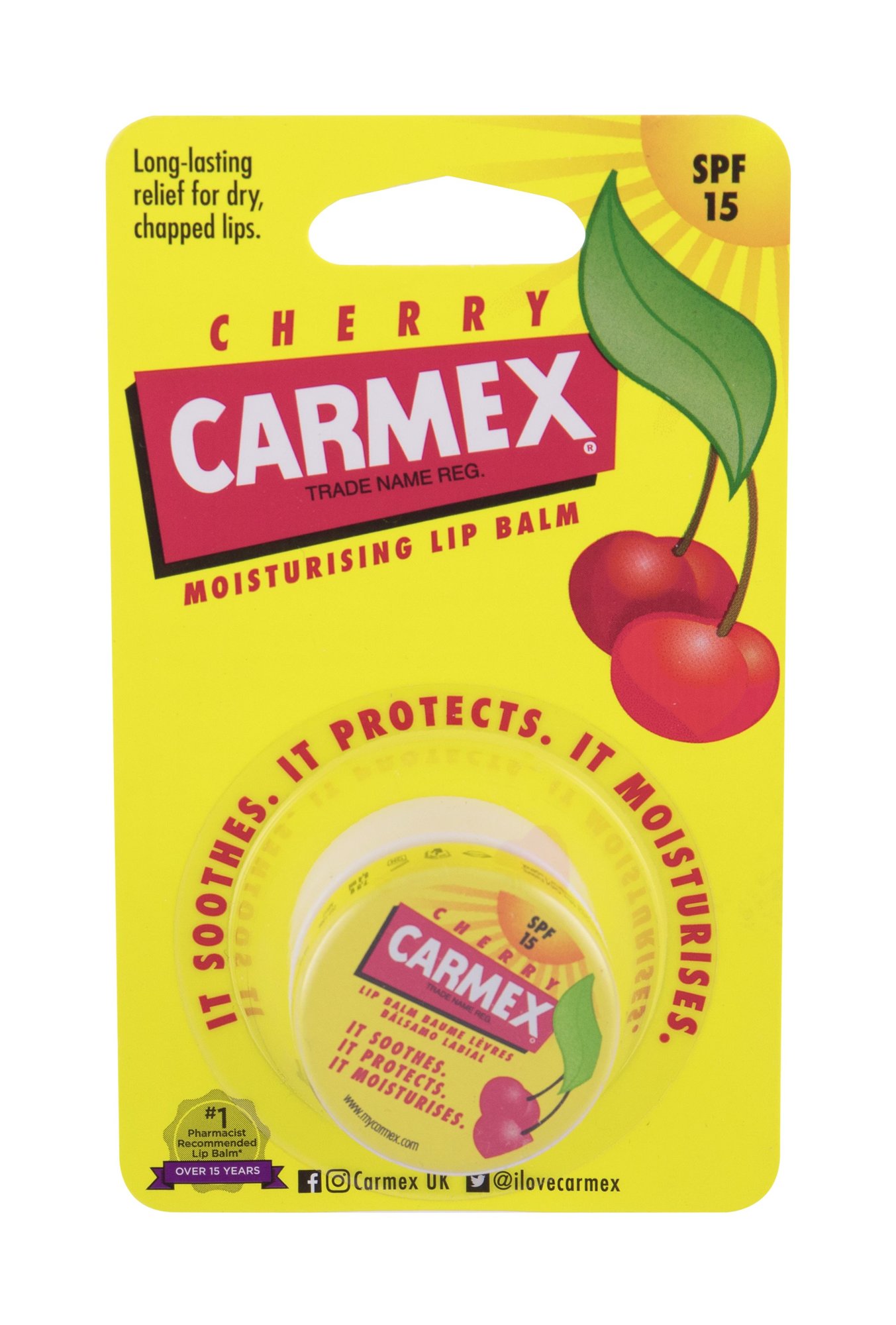 Carmex Cherry 7,5g lūpų balzamas