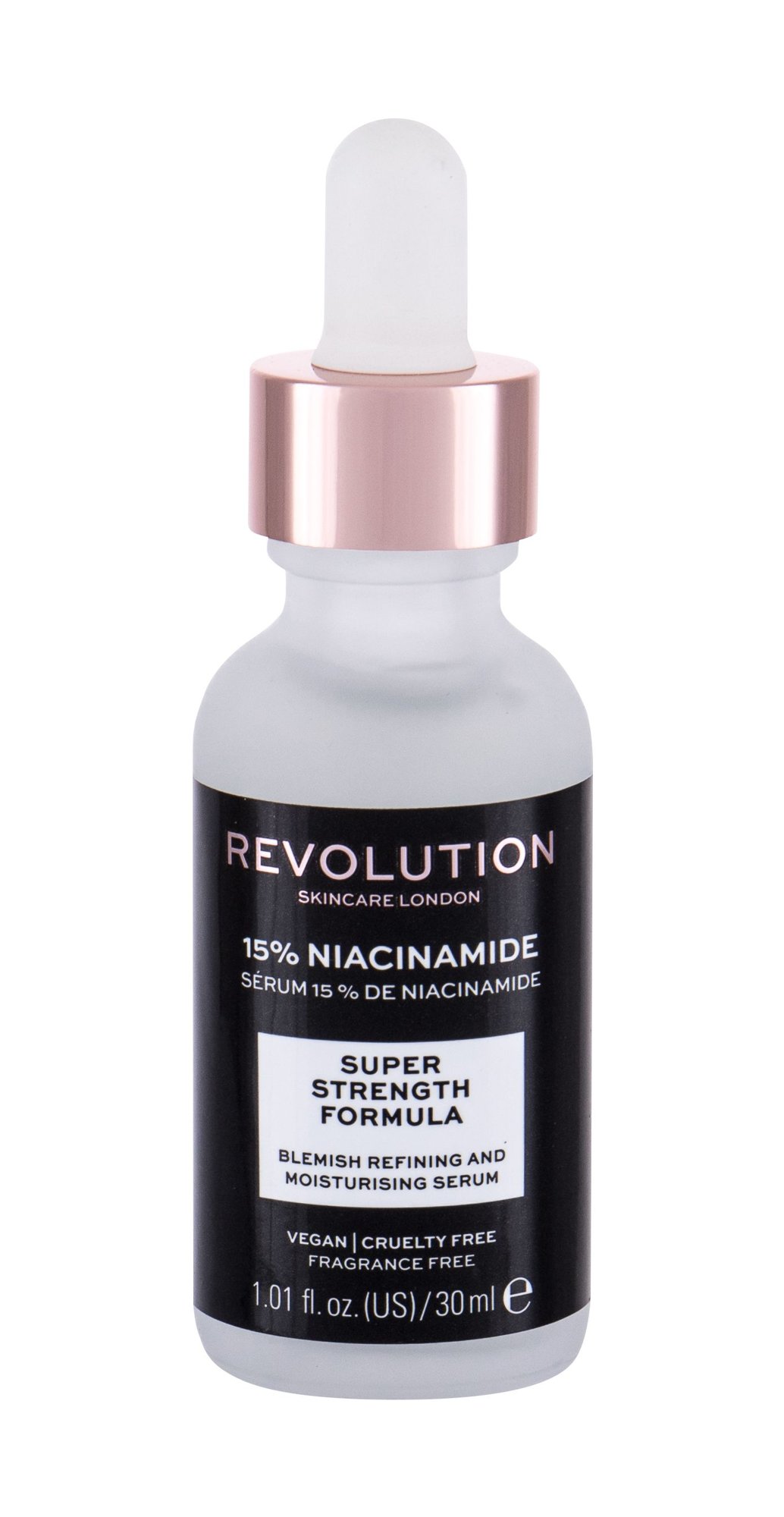 Makeup Revolution London Skincare 15% Niacinamide 30ml Veido serumas