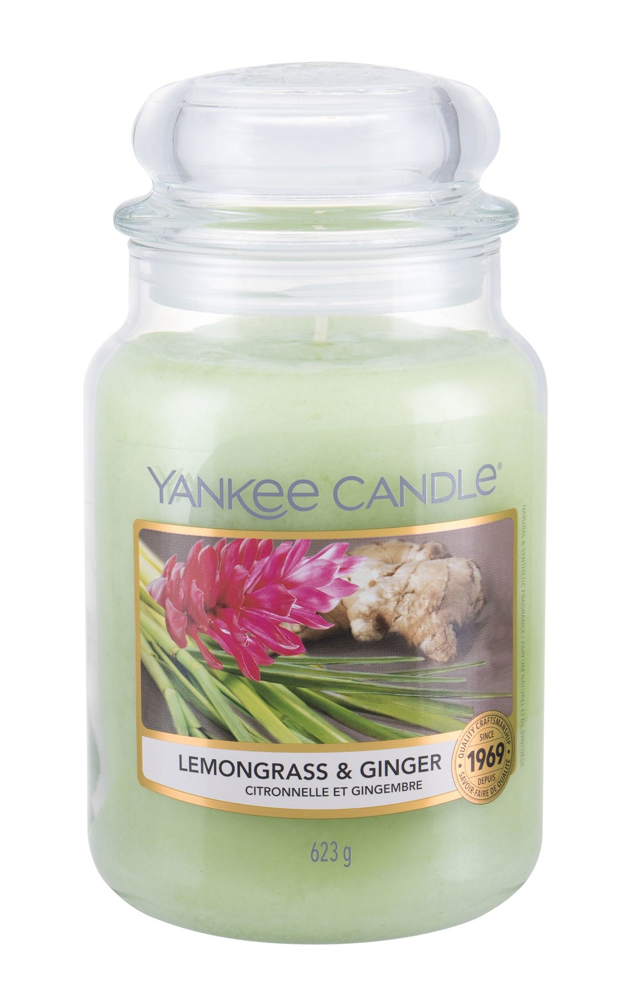 Yankee Candle LemonGrass & Ginger 623g Kvepalai Unisex Scented Candle