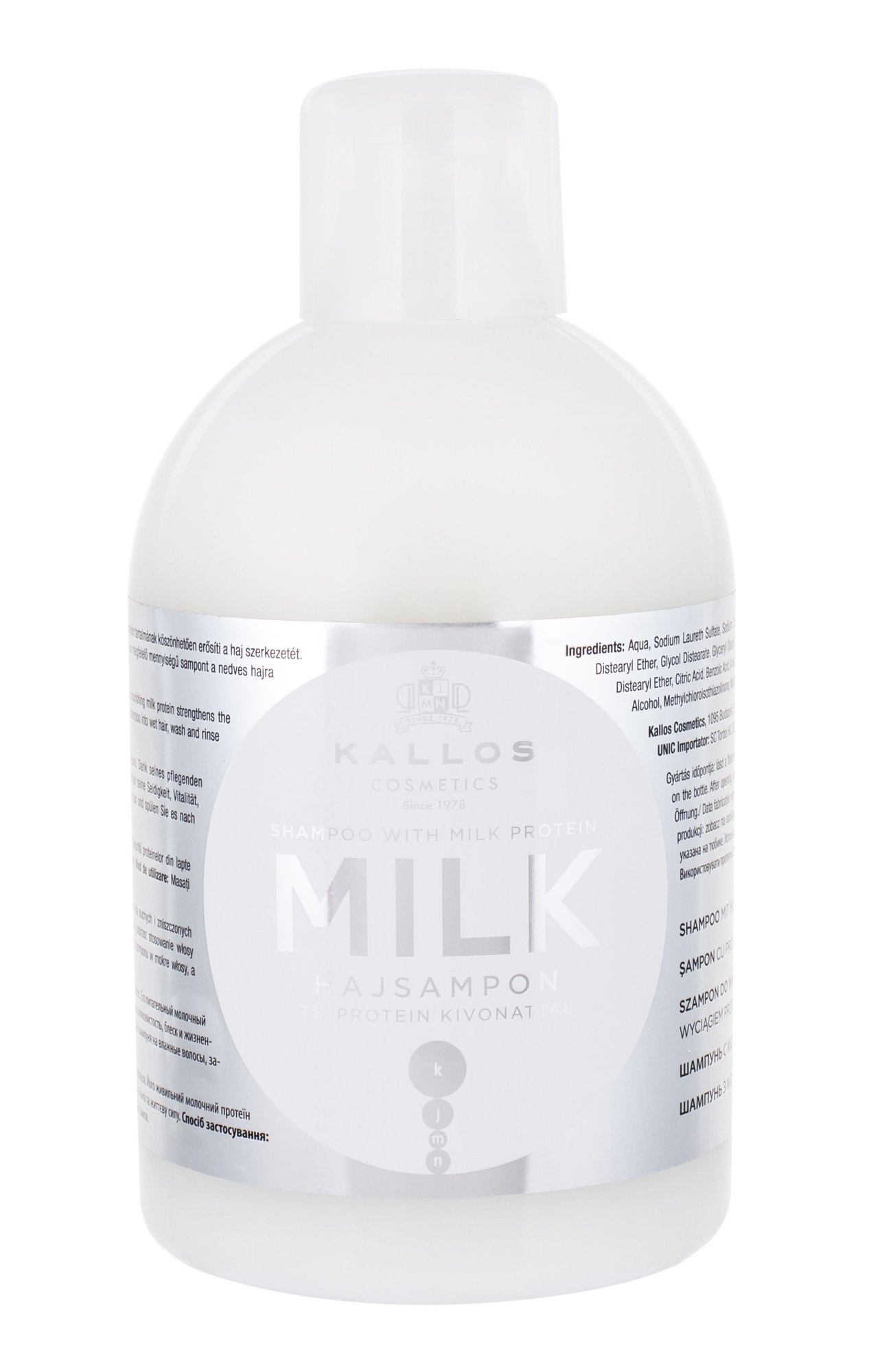 Kallos Cosmetics Milk 1000ml šampūnas