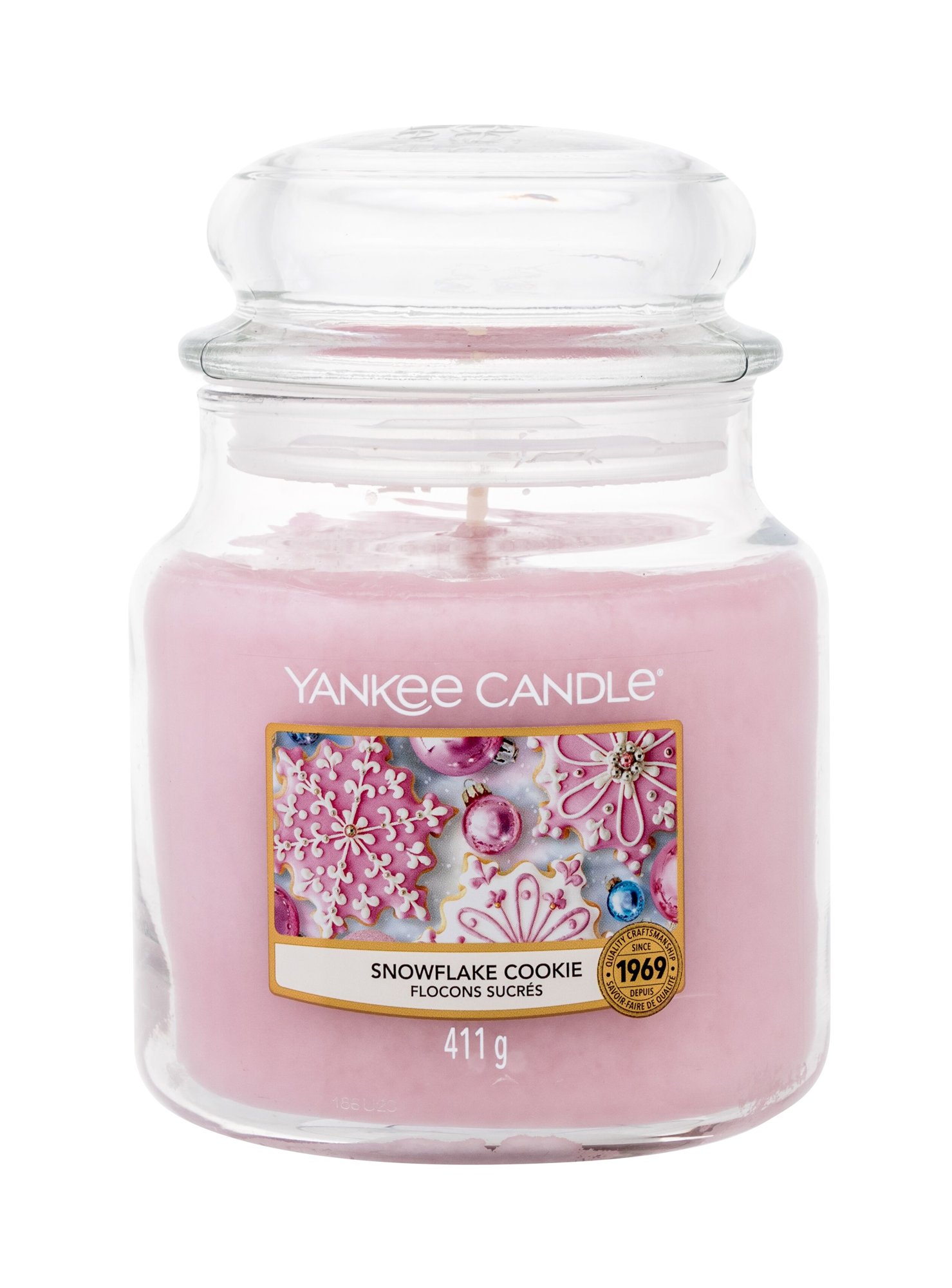 Yankee Candle Snowflake Cookie 411g Kvepalai Unisex Scented Candle