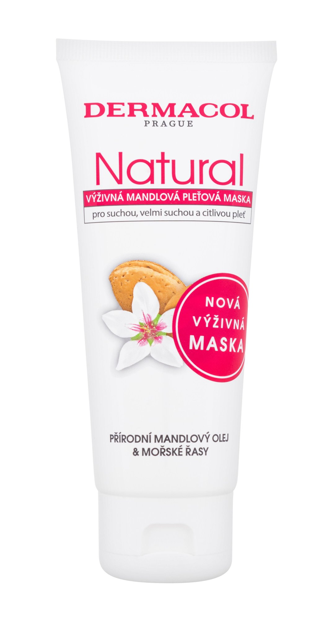 Dermacol Natural Almond Face Mask 100ml Veido kaukė