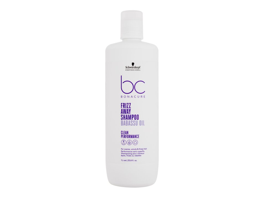 Schwarzkopf Professional BC Bonacure Frizz Away Shampoo 1000ml šampūnas