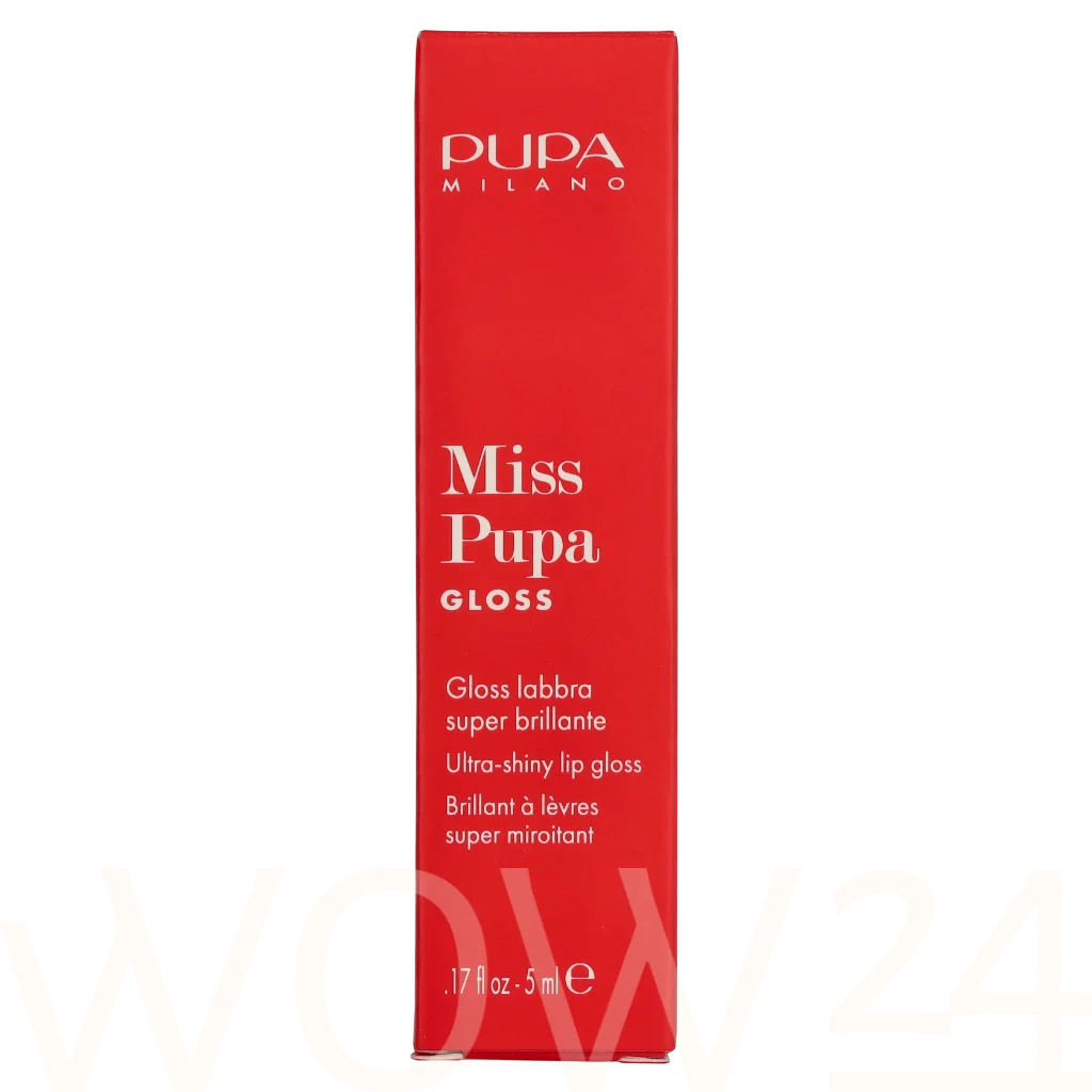 PUPA Milano Pupa Miss Pupa Ultra-Shine Lip Gloss 5 ml lūpų blizgesys