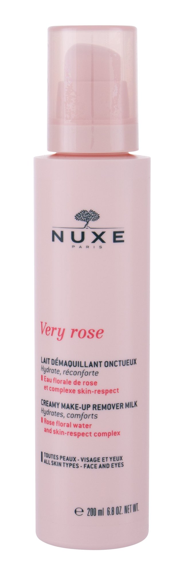 Nuxe Very Rose 200ml veido valiklis