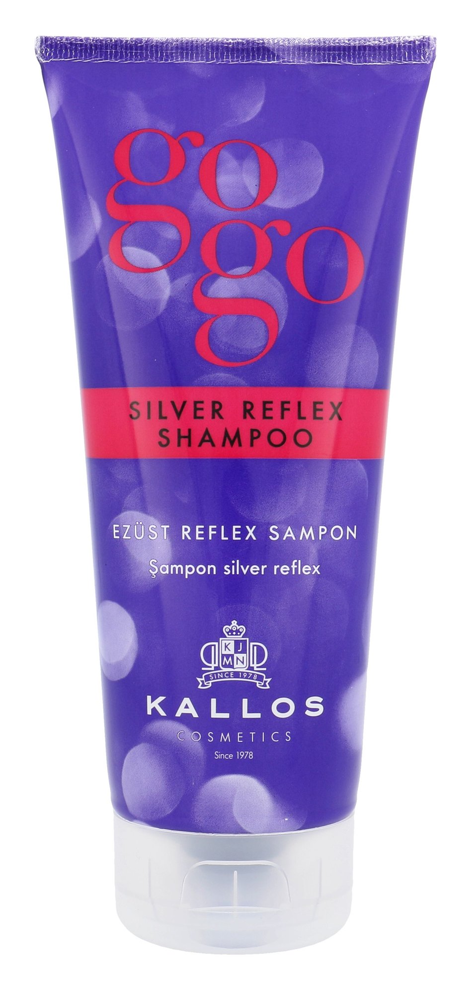 Kallos Cosmetics Gogo Silver Reflex 200ml šampūnas