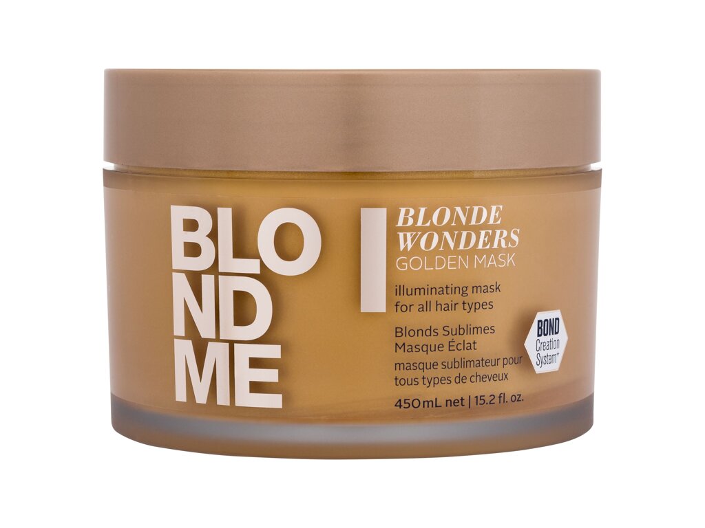 Schwarzkopf Professional Blond Me Blonde Wonders Golden Mask 450ml plaukų kaukė