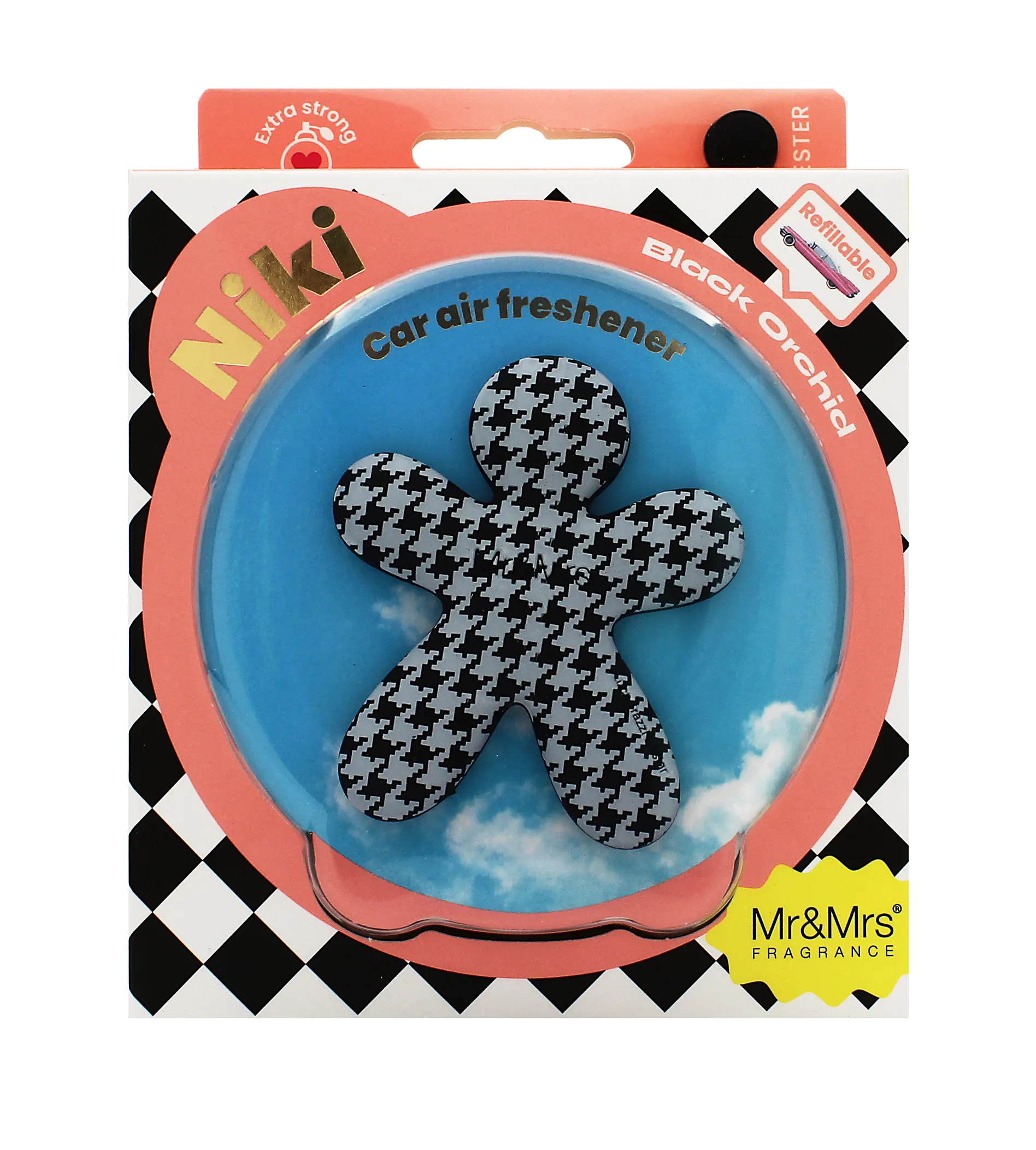 Mr&Mrs Fragrance Niki BIG Classic Black Orchid automobilio gaiviklis