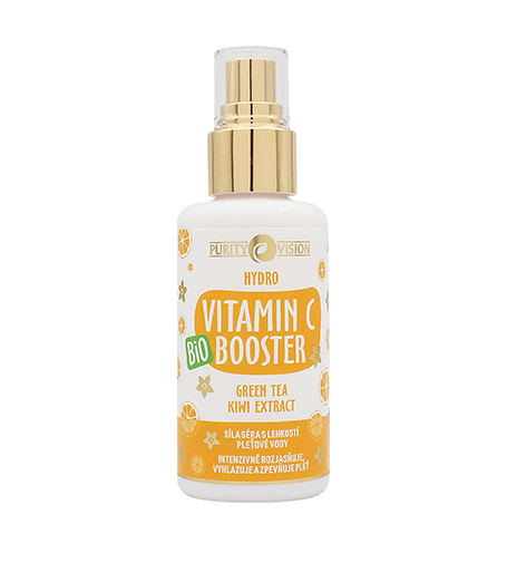 Purity Vision Bio Hydro Vitamin C Booster 100ml veido pienelis 