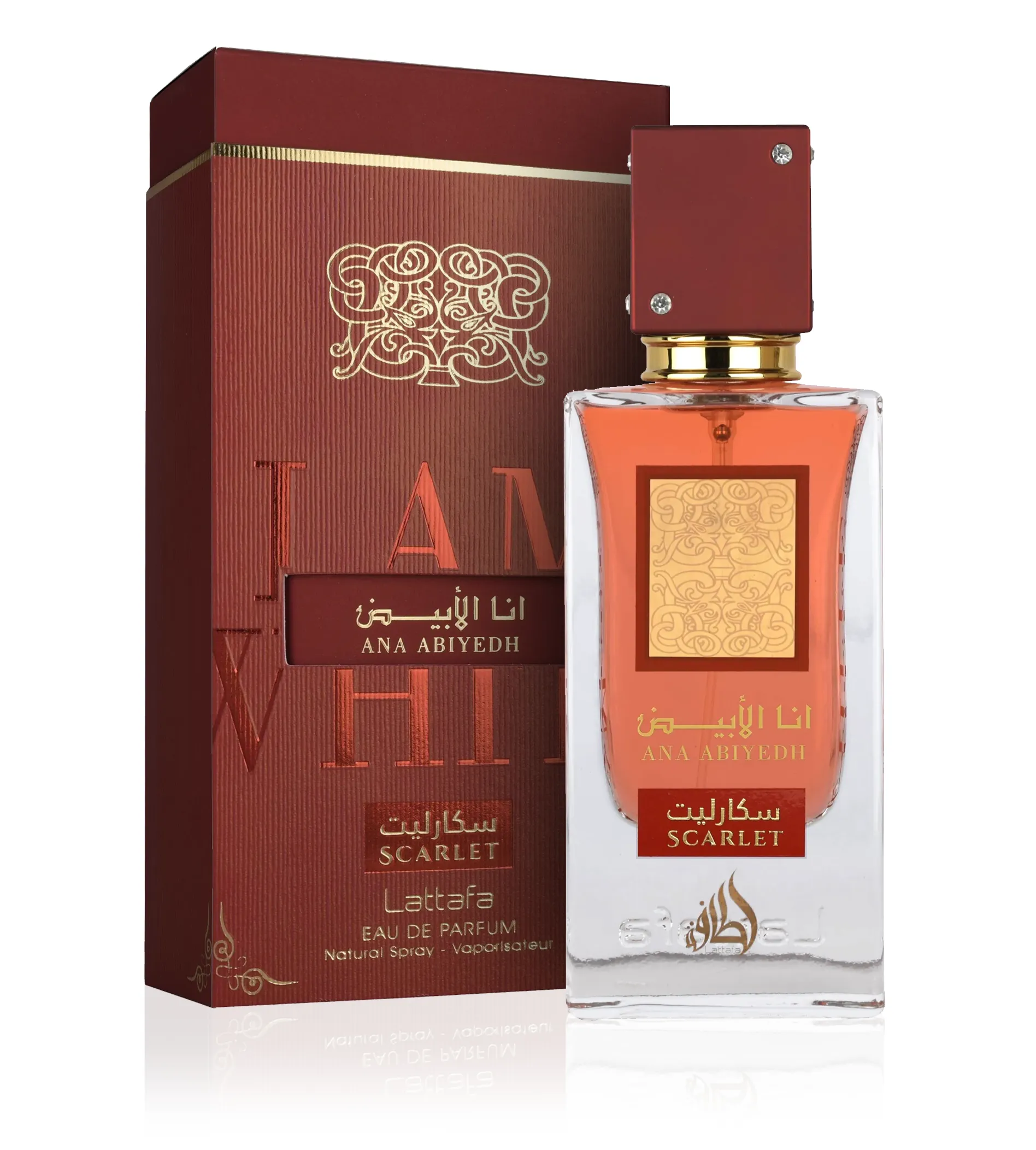 Lattafa Ana Abiyedh Scarlet 60ml Kvepalai Unisex EDP