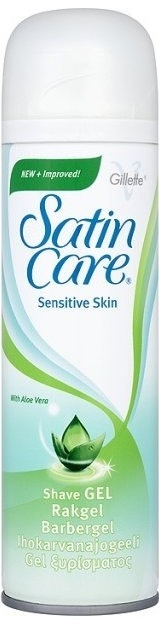 Gillette Satin Care Sensitive Skin 200ml skutimosi gelis