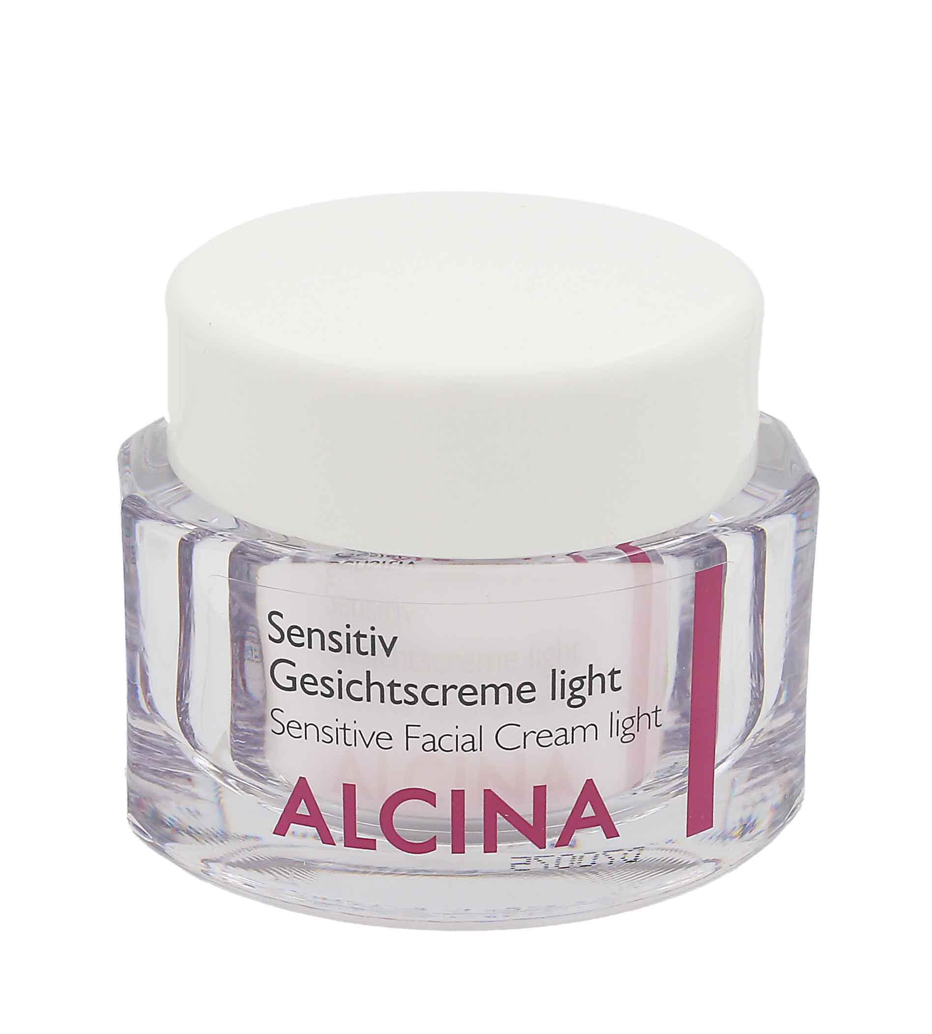 ALCINA Sensitive Facial Cream Light 50ml dieninis kremas