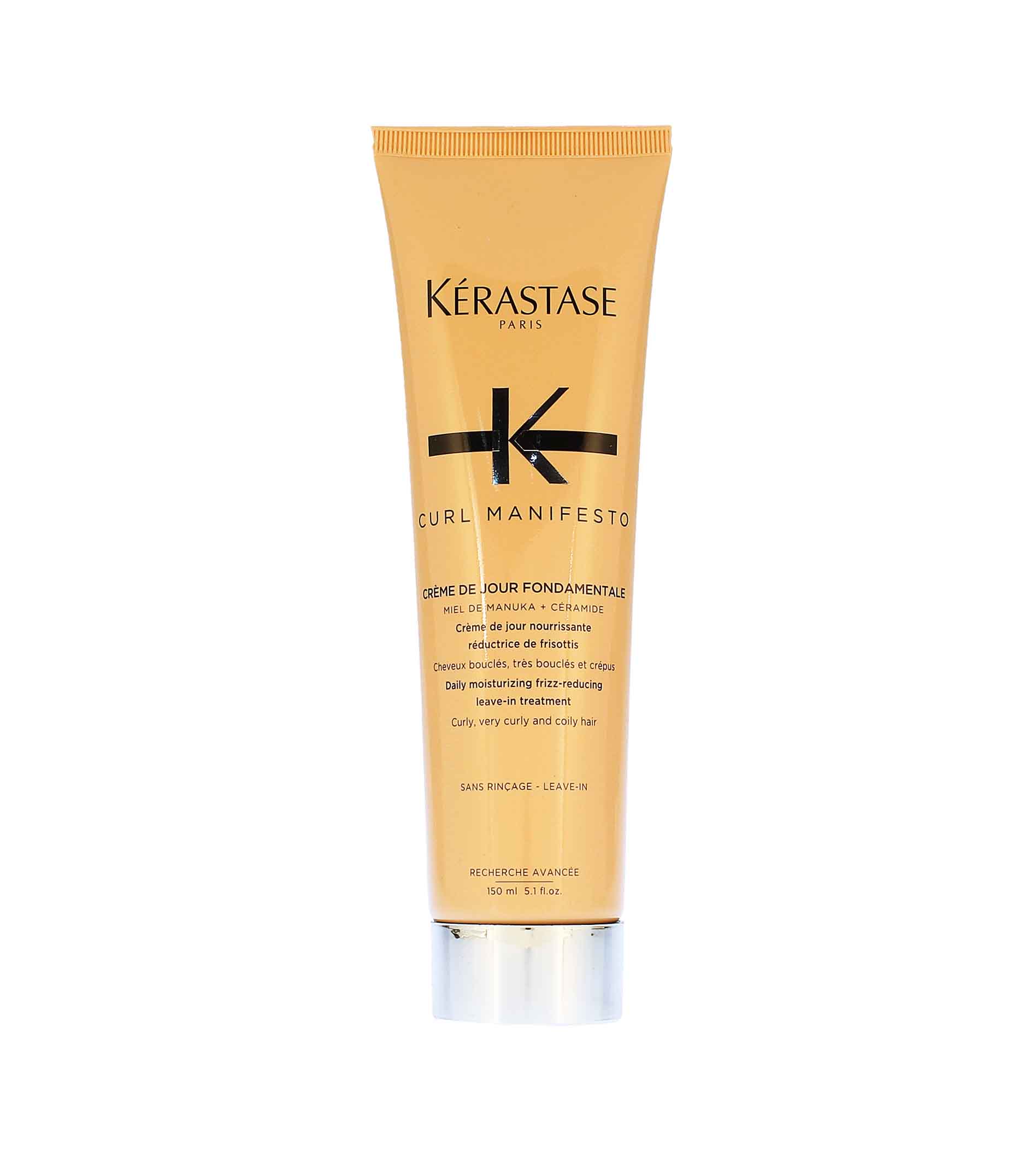 K&eacute;rastase Curl Manifesto Cr&egrave;me De Jour Fondamentale 150ml nenuplaunama plaukų priežiūros priemonė