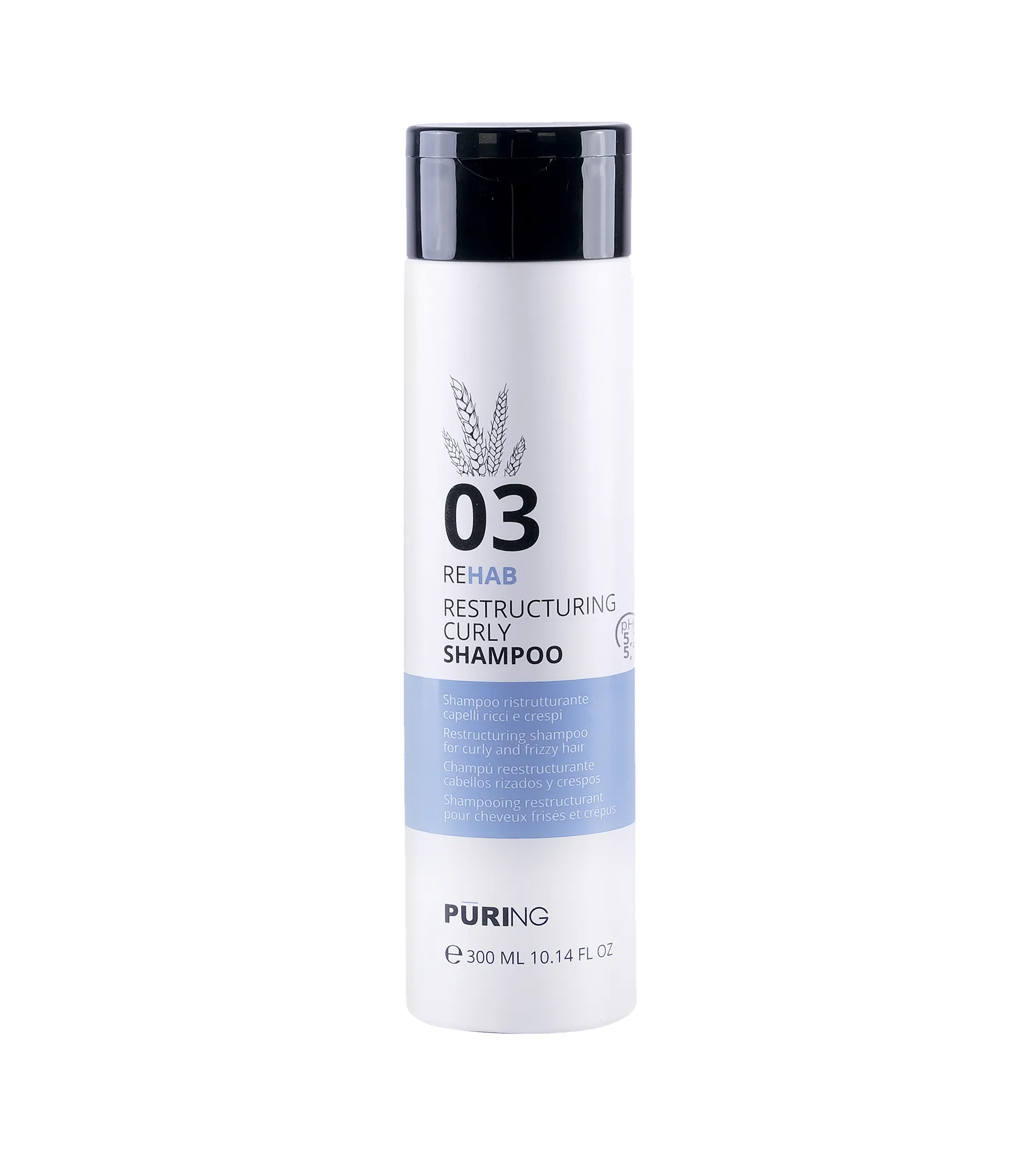 Puring 03 Rehab Restructuring Curly Shampoo 300ml &scaron;ampūnas