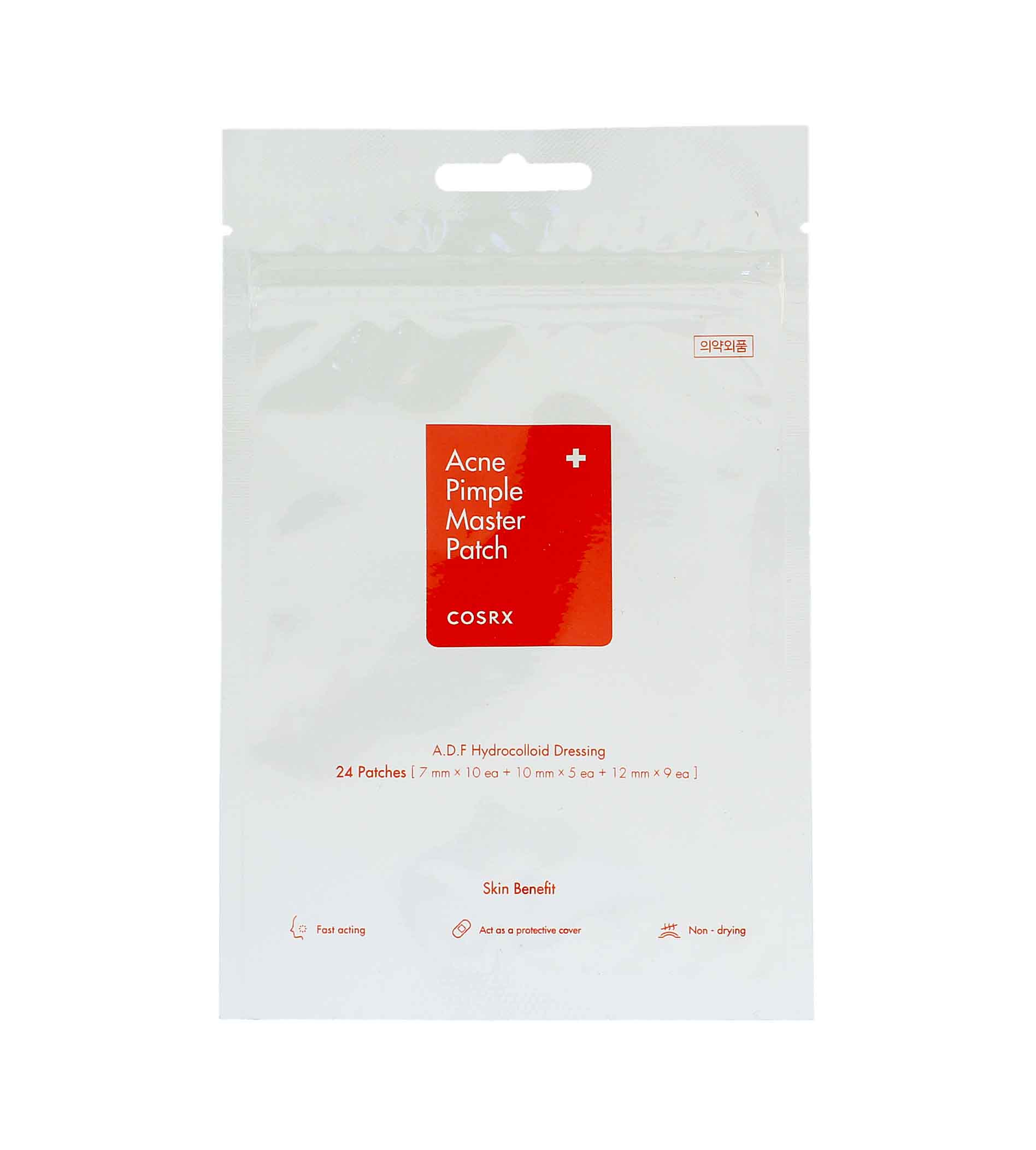 COSRX Acne Pimple Master Patch 24ks vietinės priežiūros priemonė
