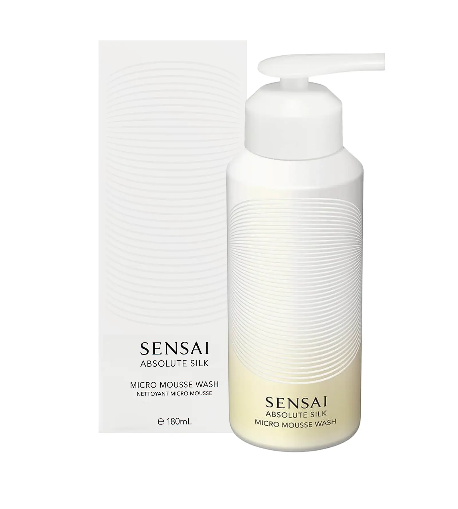Sensai Absolute Silk Micro Mousse Wash 180ml veido putos