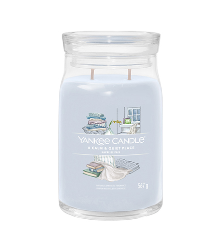 Yankee Candle A Calm & Quiet Place 567g kvepianti žvakė