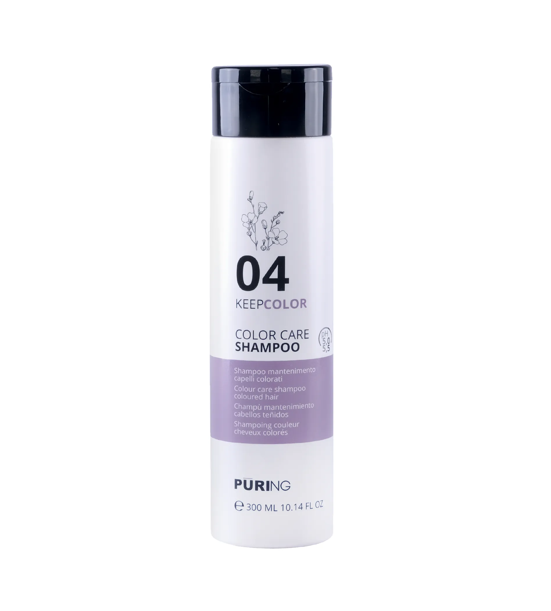Puring 04 KeepColor Color Care Shampoo 300ml &scaron;ampūnas
