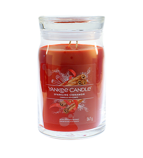 Yankee Candle Sparkling Cinnamon 567g kvepianti žvakė