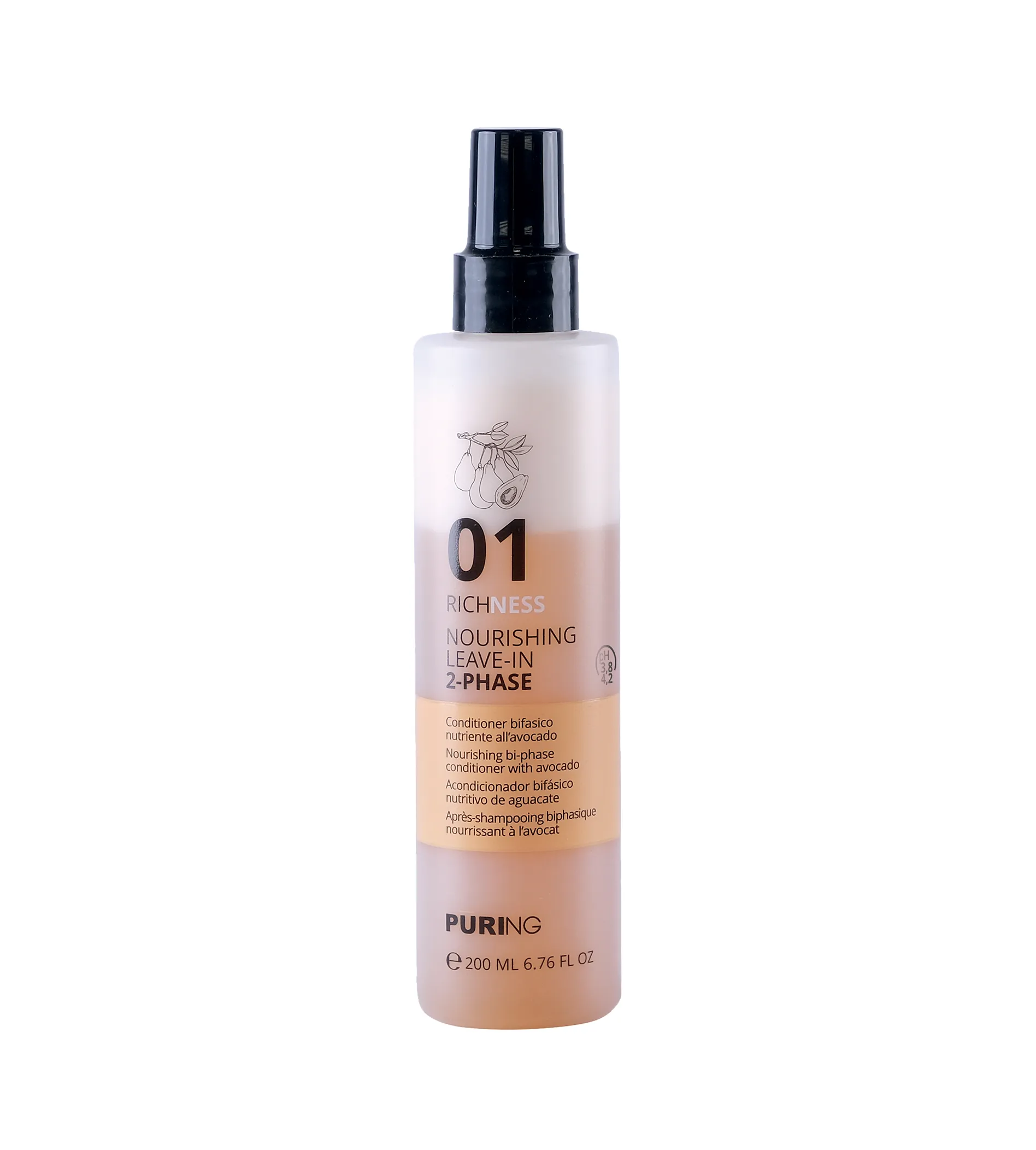 Puring 01 Richness Nourishing Leave-In 2-Phase 200ml kondicionierius