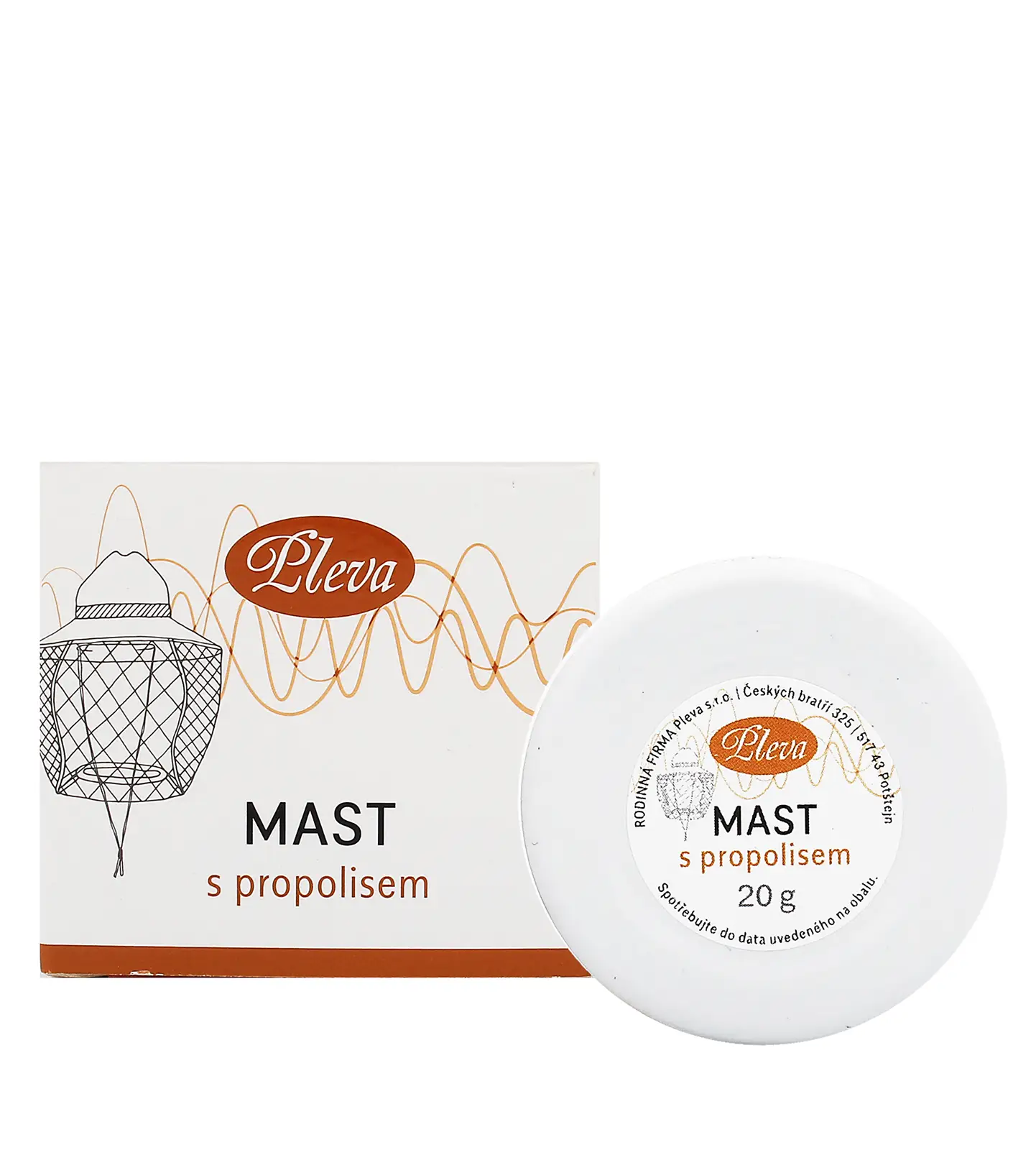 Pleva Ointment with Propolis 20g