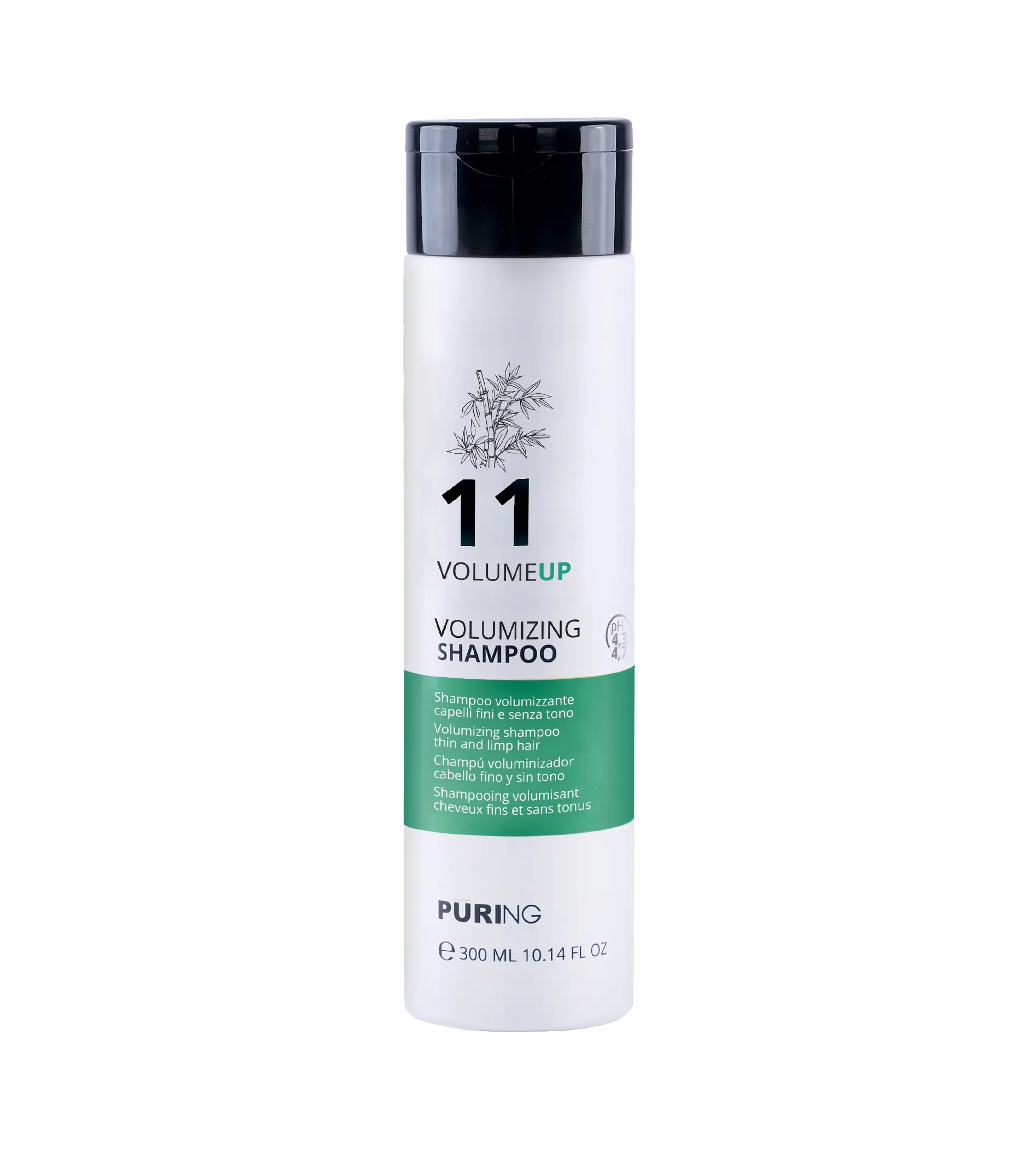 Puring 11 VolumeUp Volumizing Shampoo 300ml &scaron;ampūnas