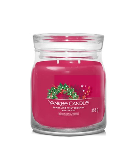 Yankee Candle Sparkling Winterberry 368g kvepianti žvakė