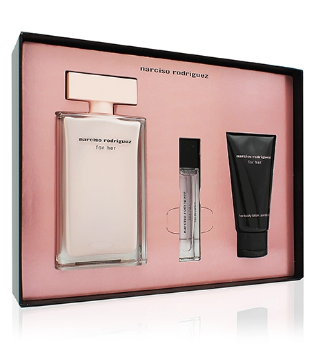Narciso Rodriguez For Her 2024 Narciso Rodriguez For Her 2024 SET W (EDP 100ml + BL 50ml + EDP 10ml) kvepalai Moterims Rinkinys