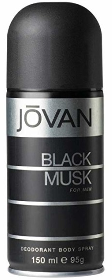 Jovan Musk Black For Men 150ml dezodorantas