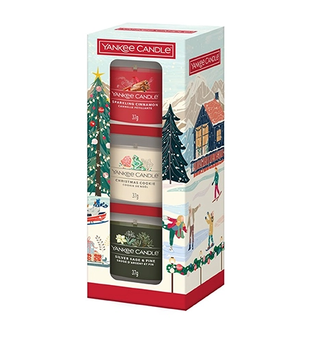 Yankee Candle Christmas Classics 37g kvepianti žvakė