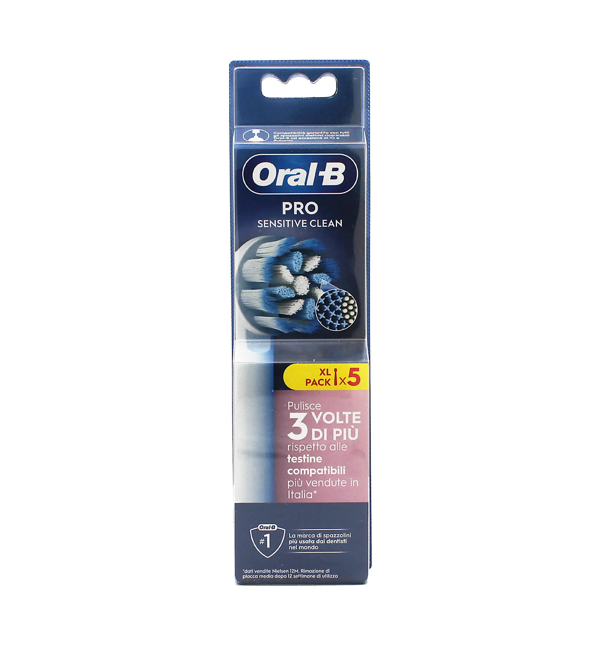 ORAL-B Pro Sensitive Clean 5pcs dantų &scaron;epetėlis